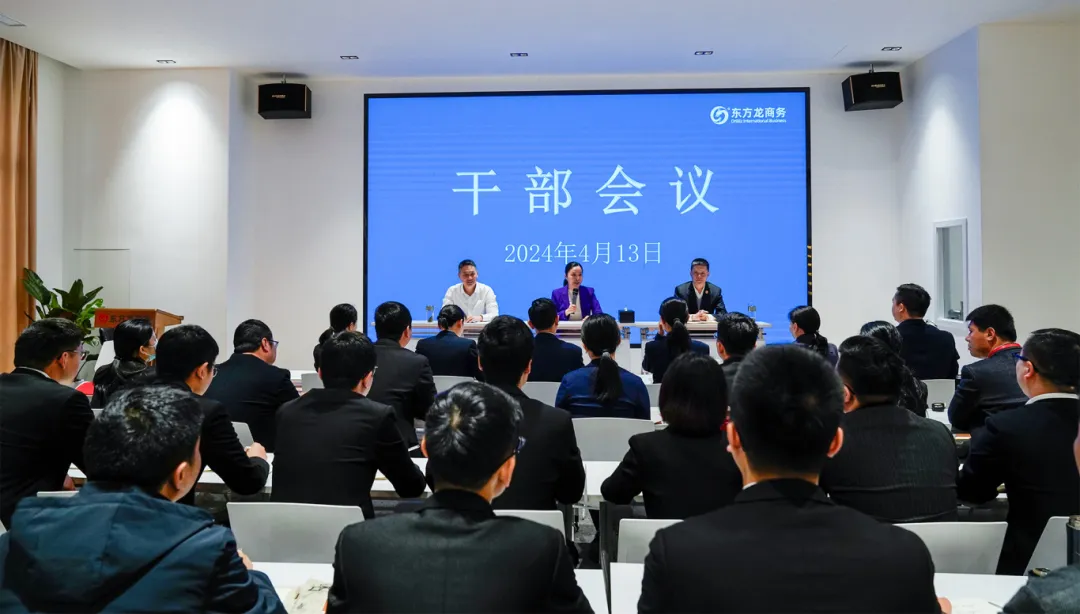 集團召開一季度干部會議，分析項目開發突破方法，加大項目反向考察力度，明確“奔跑二季度”競賽主要目標！